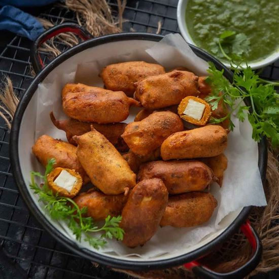 Picture of Snacks (Paneer Pakora 8 pcs.)