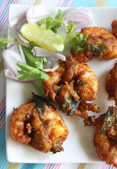 Picture of Snacks (Prawn Pakora 8 pcs.)