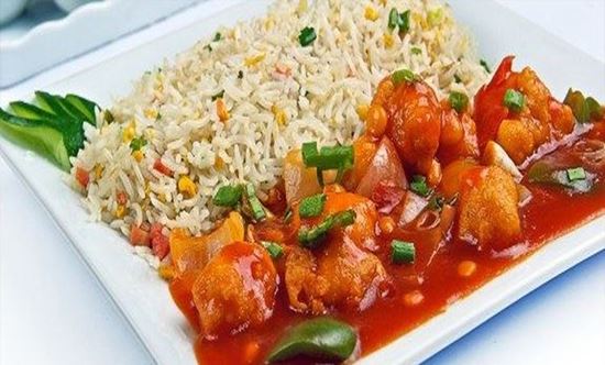 Picture of Rice (Chicken Manchurian)