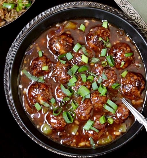 Picture of Veg (Manchurian - 8pcs.)